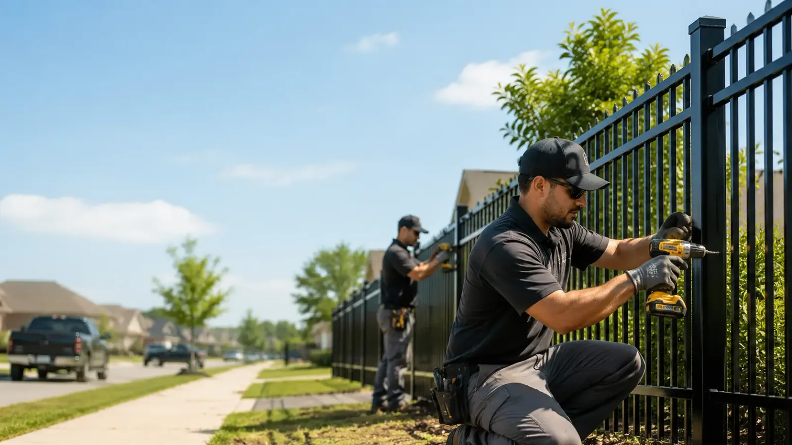 Metal Fence Installation in Bedford, NY